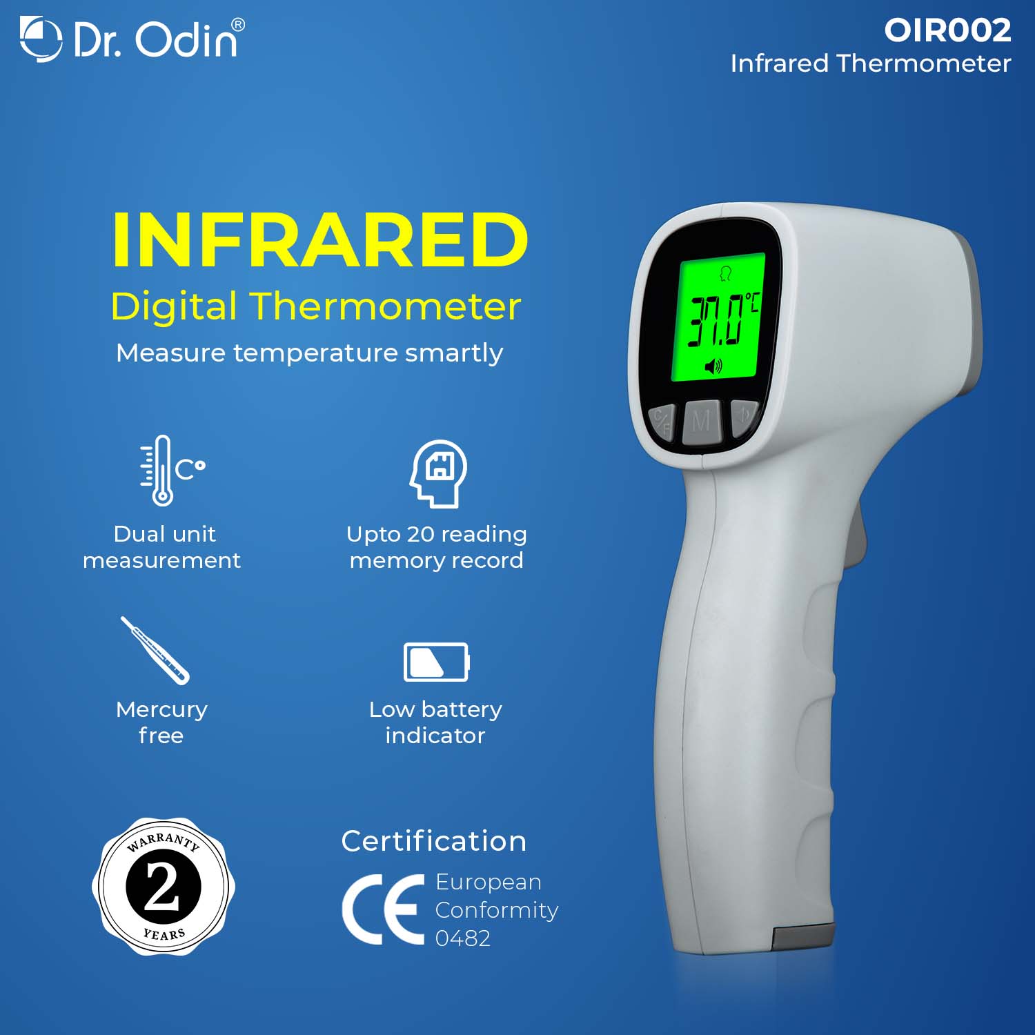 Dr. Odin Infrared Thermometer OIR002