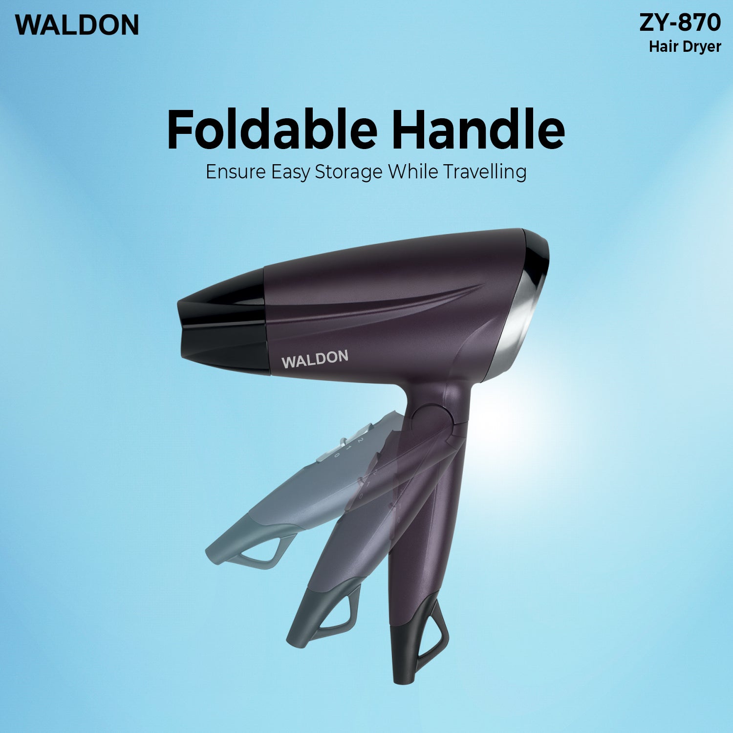 Waldon Hair Dryer ZY-870