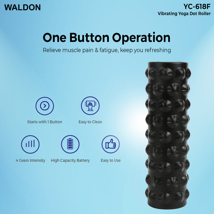 Waldon Vibrating Yoga Dot Roller YC-618F