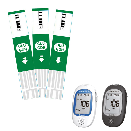 Accugence Blood Glucose GDH-FAD Test 50 Strips Only