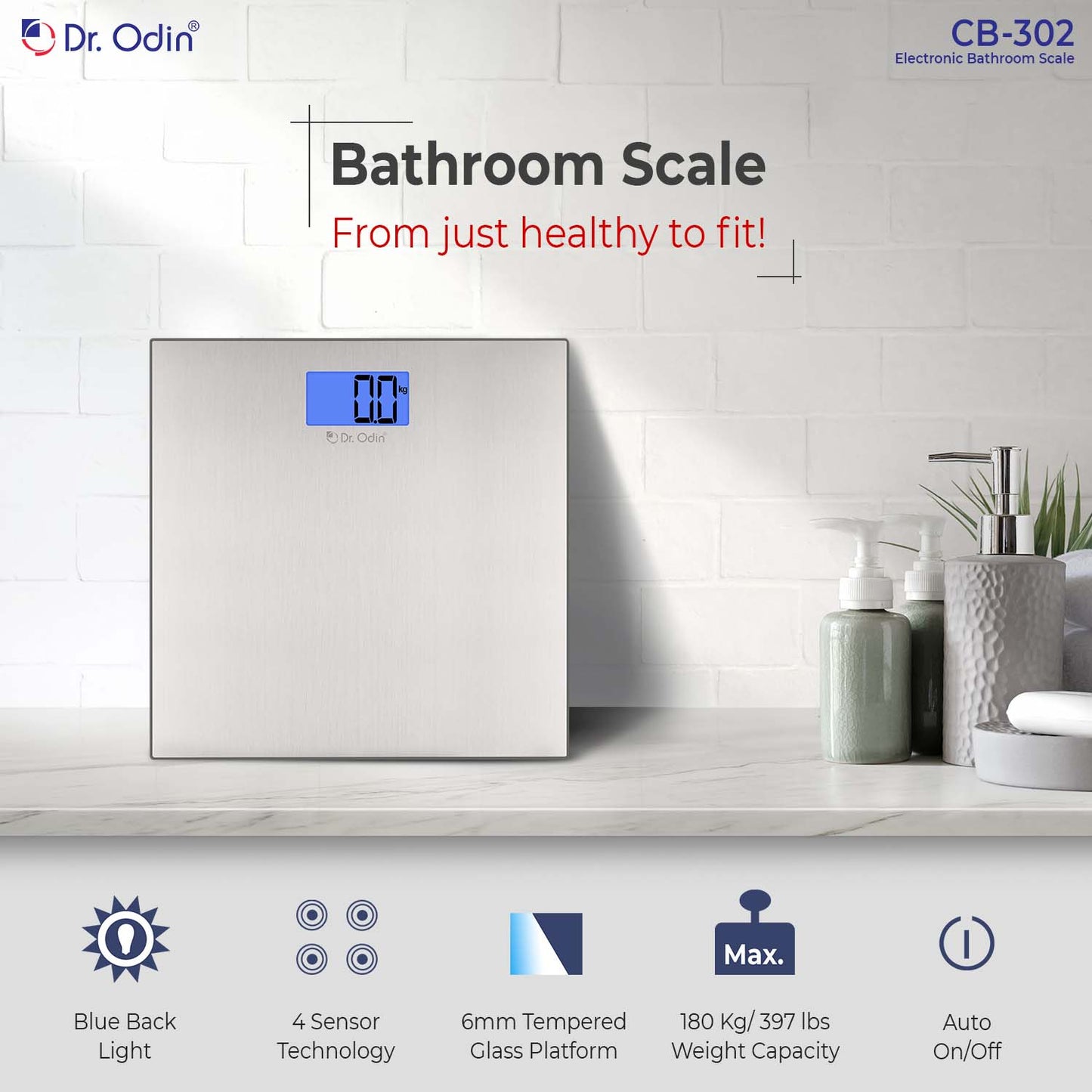 Dr. Odin Bathroom Scale CB302