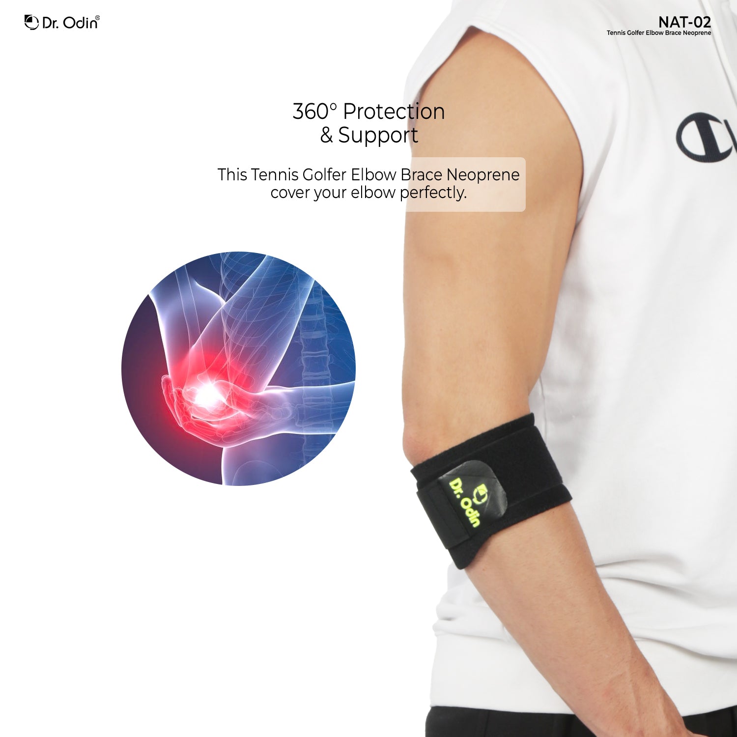 dr. odin Tennis / Golfer Elbow Brace