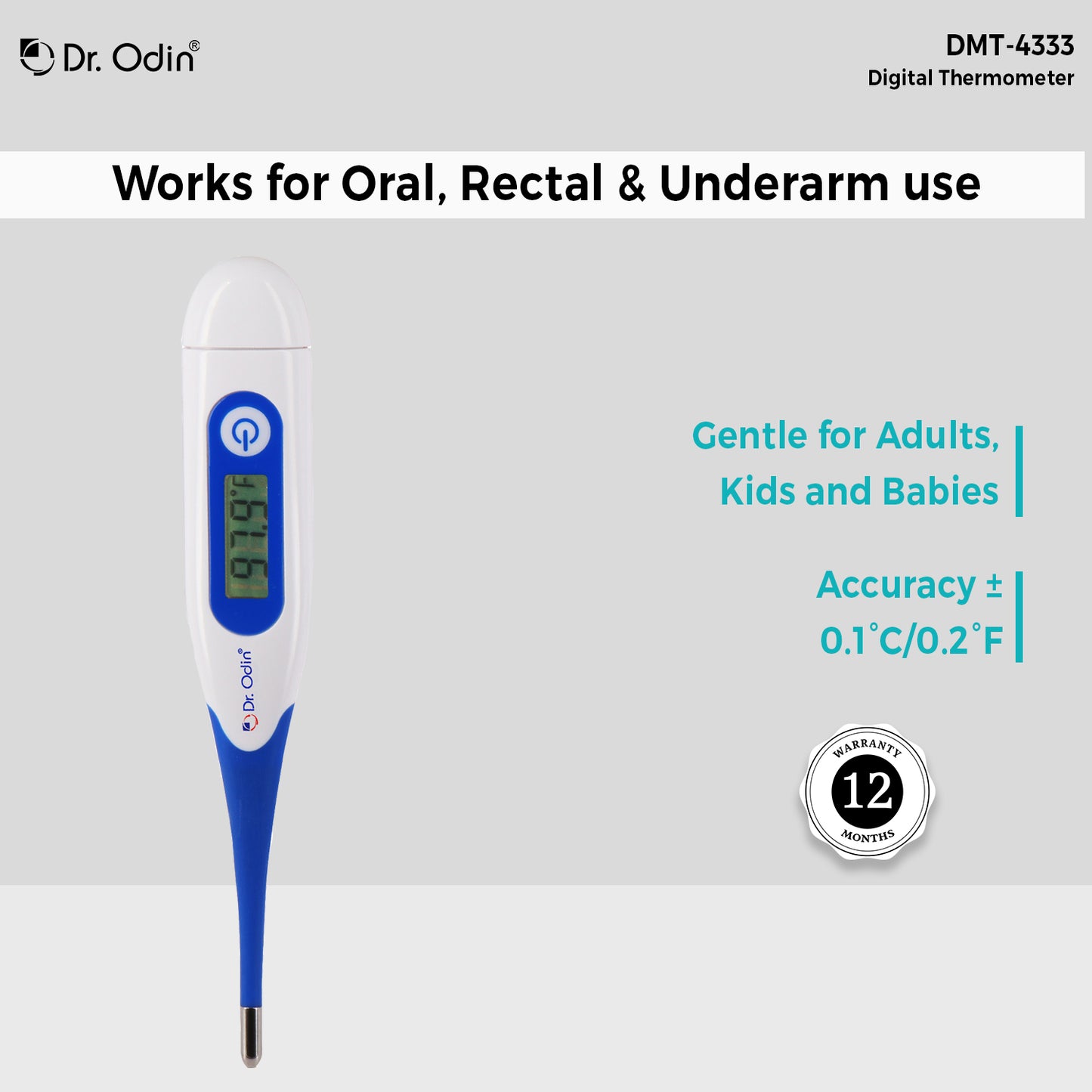 Dr. Odin Digital Thermometer DMT4333