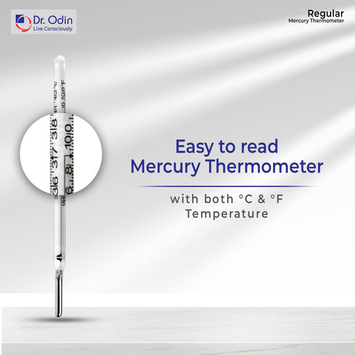 Dr. Odin Mercury Thermometer Regular