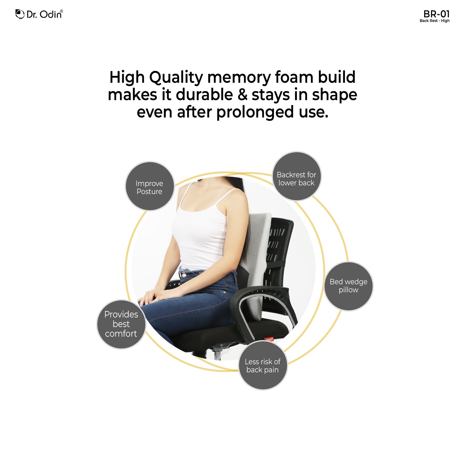 High Back Rest for Effective Rehabilitation Shop Now Dr. Odin