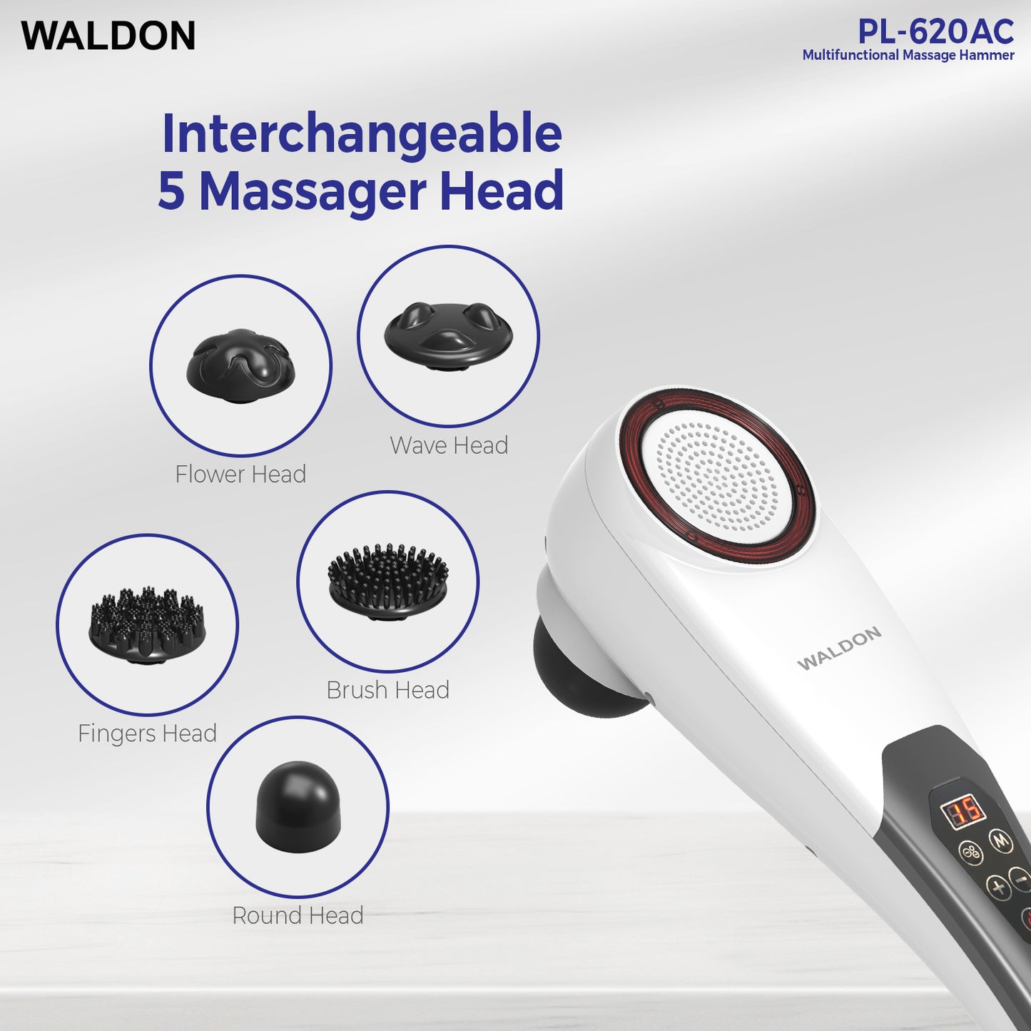 Waldon Multifunctional Massage Hammer PL-620AC