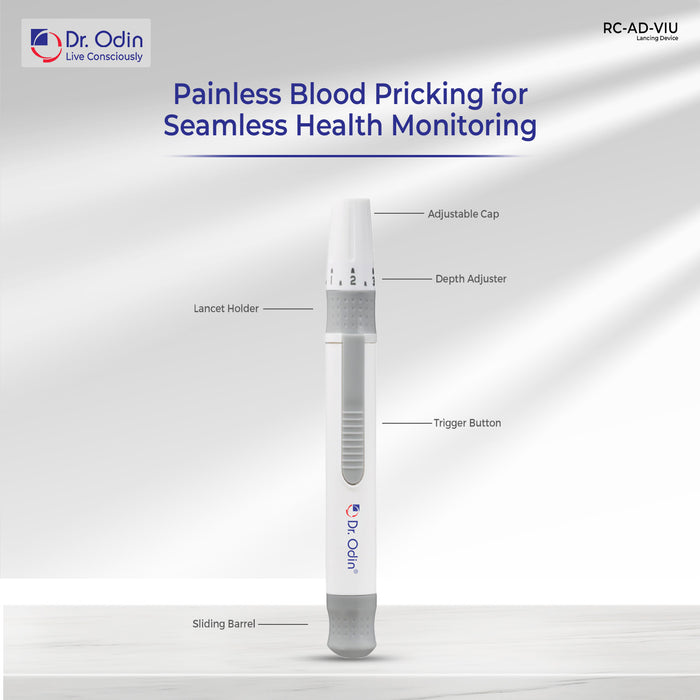 Dr. Odin Lancing Device for Blood Glucose Meter