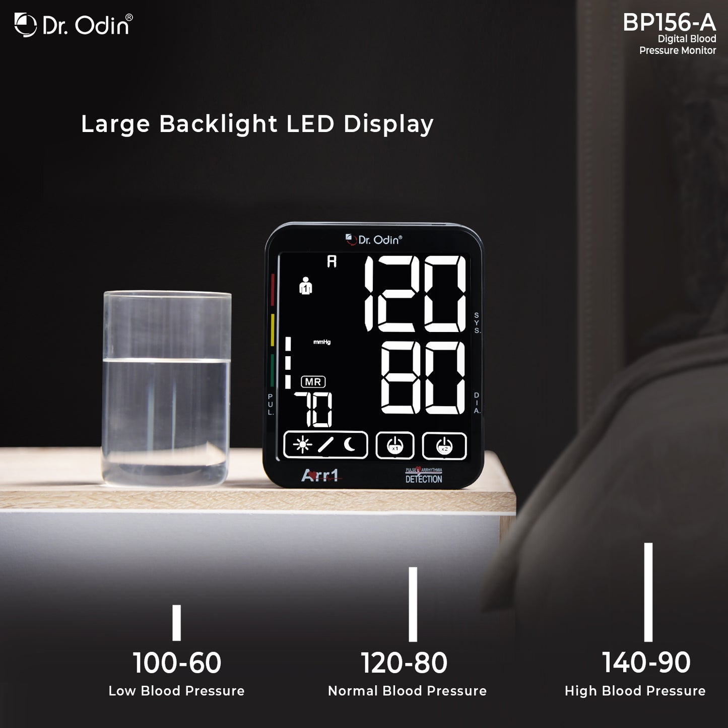 Dr. Odin Blood Pressure Monitor BP156A-A