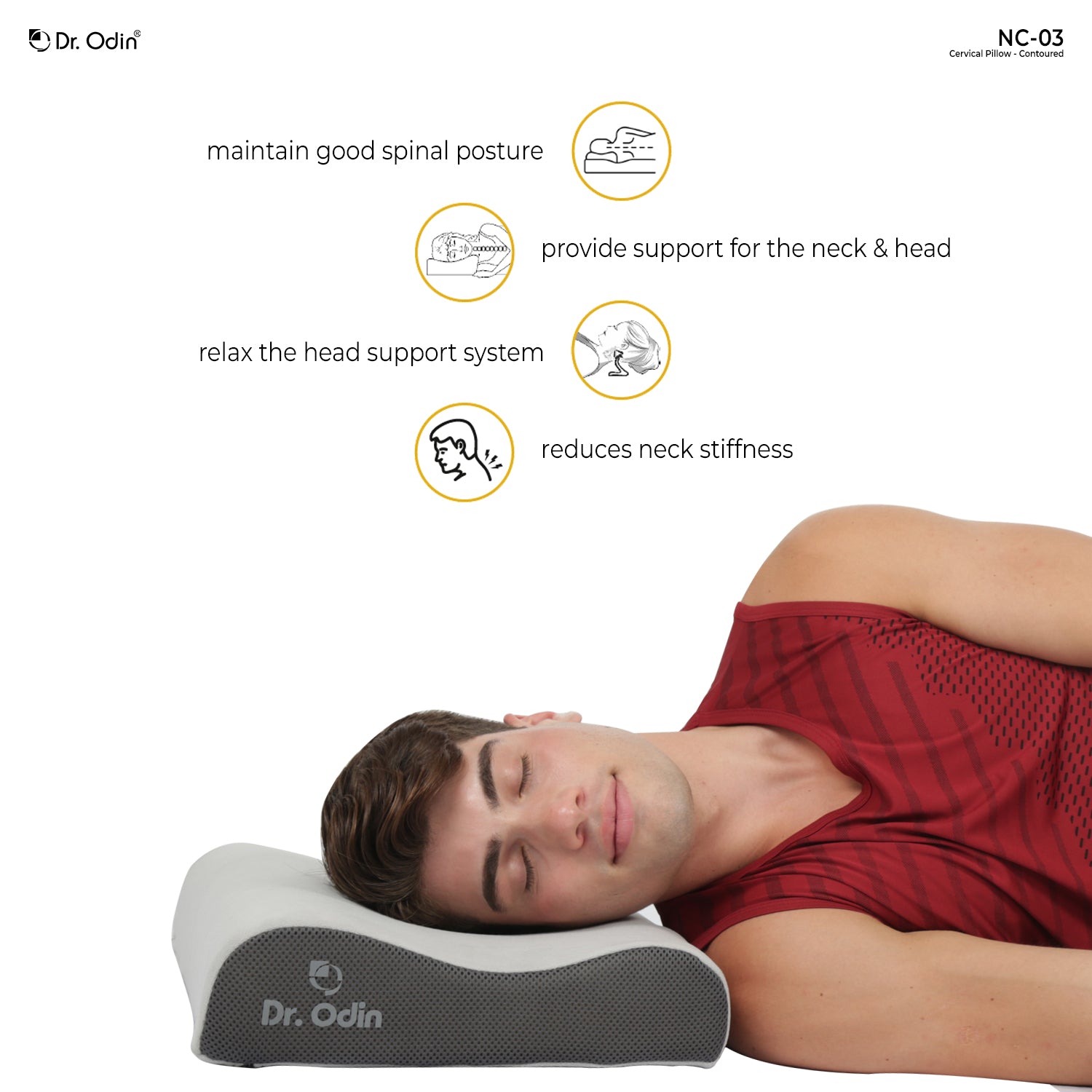 Dr. Odin Cervical Pillow - Contoured