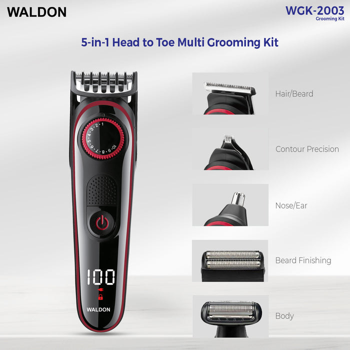 Waldon Grooming Kit - 5 in 1 WGK - 2003