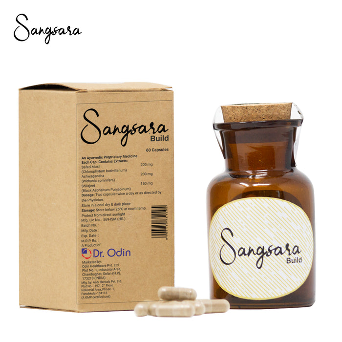 Sangsara Build Capsules - 60 Count