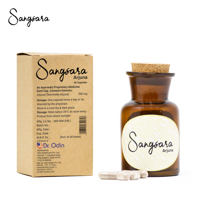 Sangsara Arjuna Capsules - 60 Count