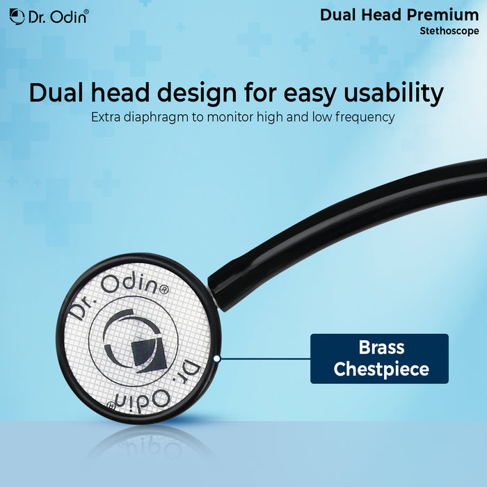 dr. odin Stethoscope Dual head Premium