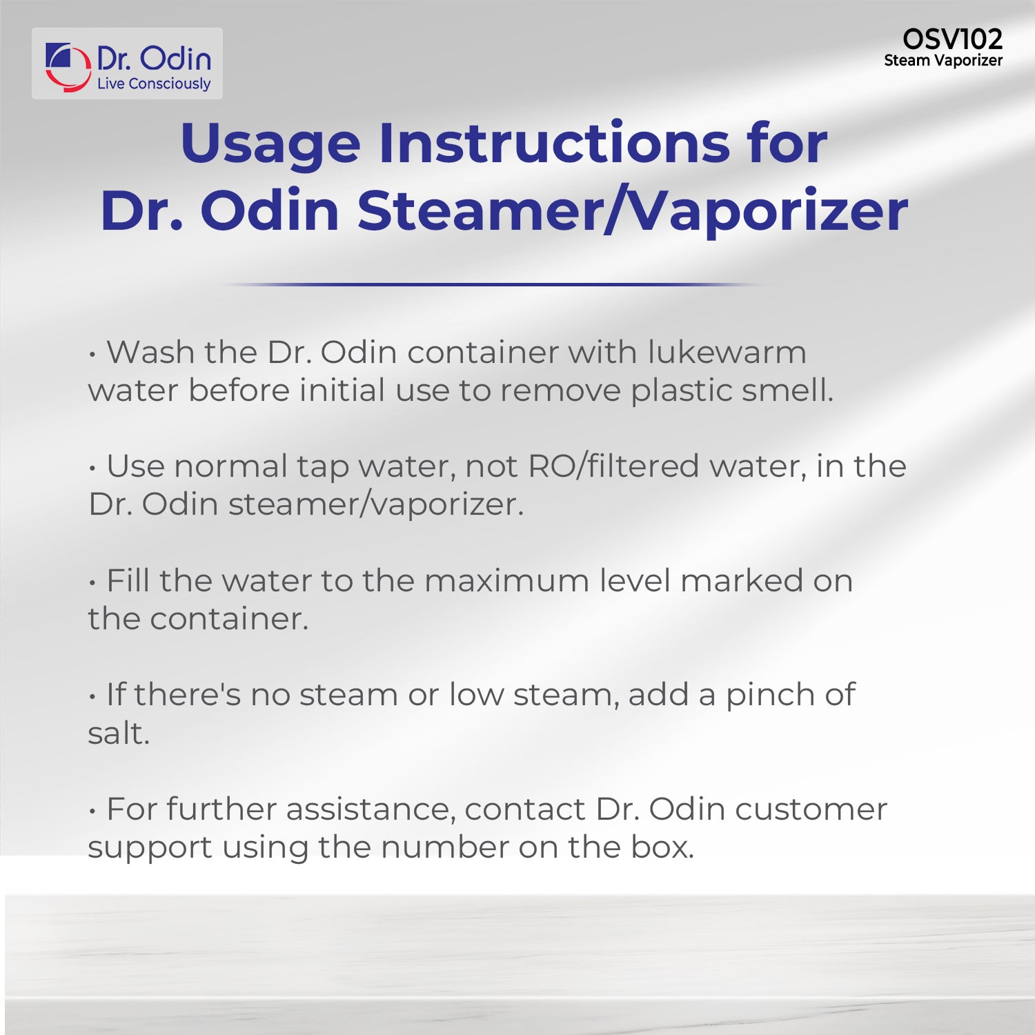 dr. odin Steam Inhaler Dual Layer OSV102