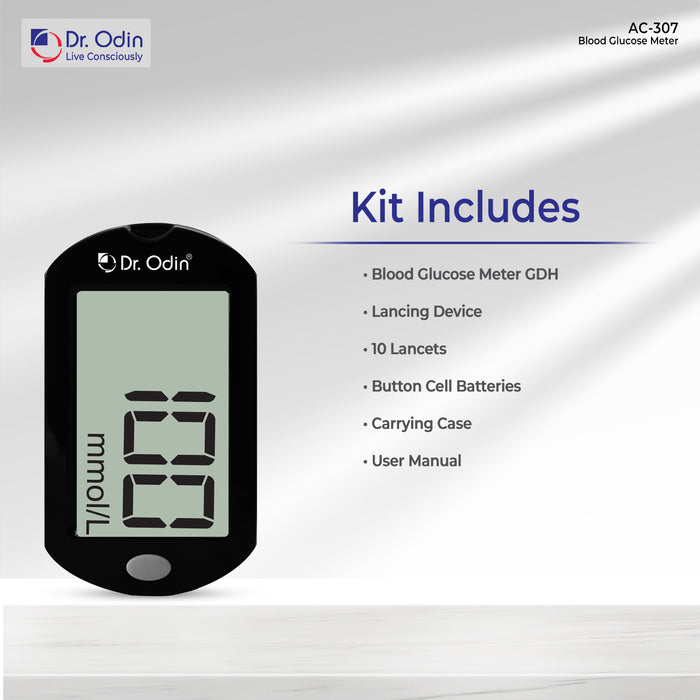 Dr. Odin Blood Glucose GDH-FAD Meter Only - AC-307