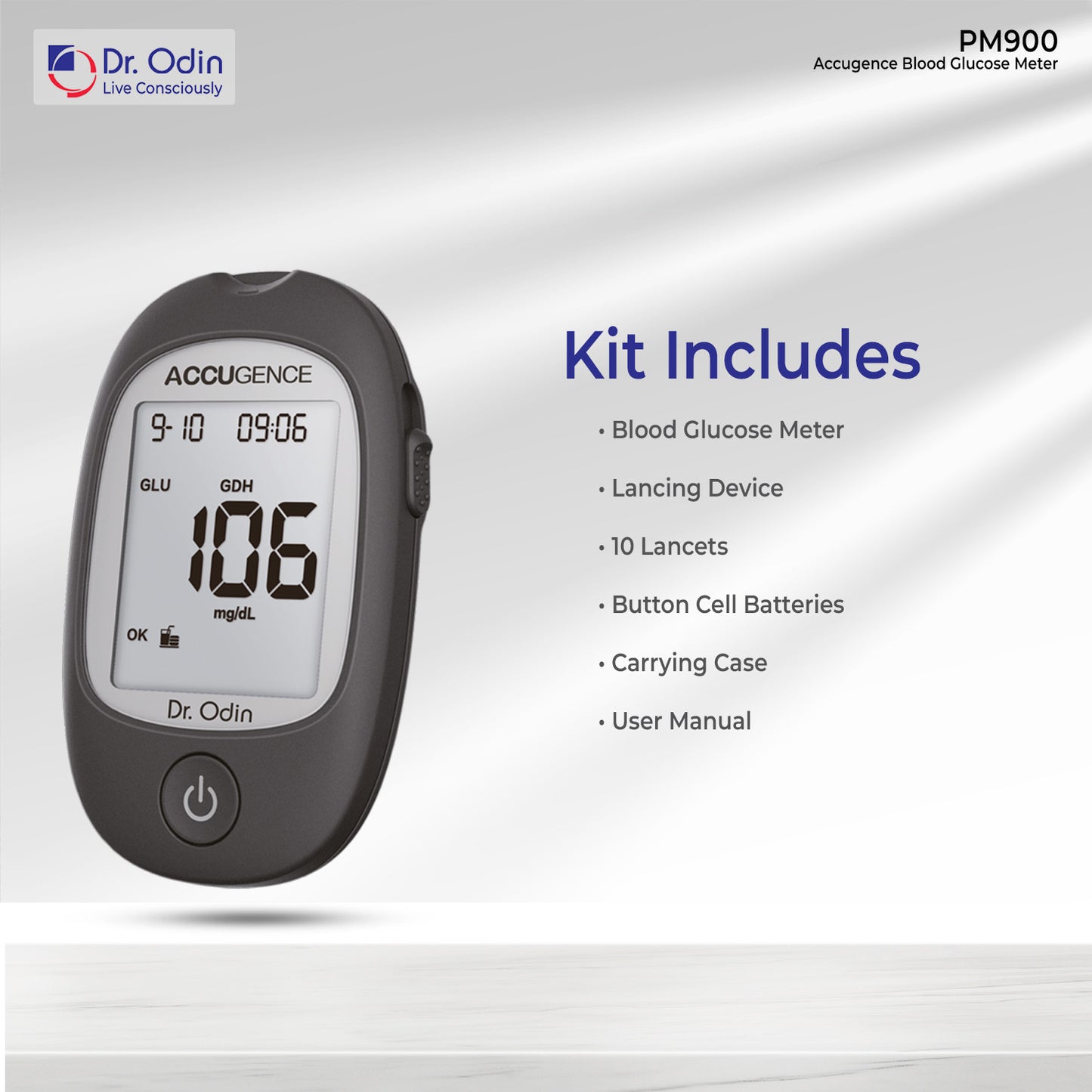 Accugence Blood Glucose Meter GDH Only - PM900