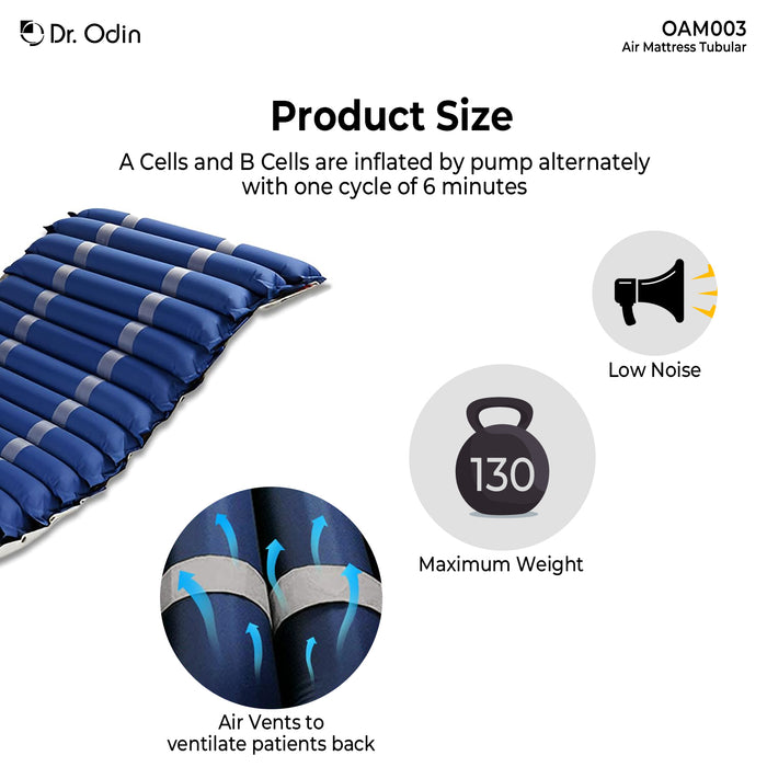 Dr. Odin Anti Bedsore Air Mattress Tubular Small - OAM003