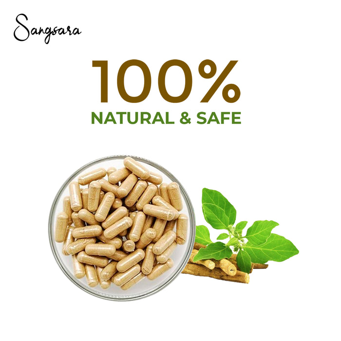 Sangsara Ashawagandha Capsules - 60 Count