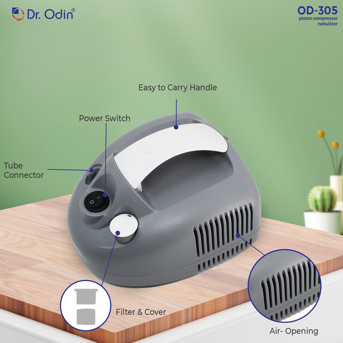 Dr. Odin Piston Compressor Nebulizer OD305