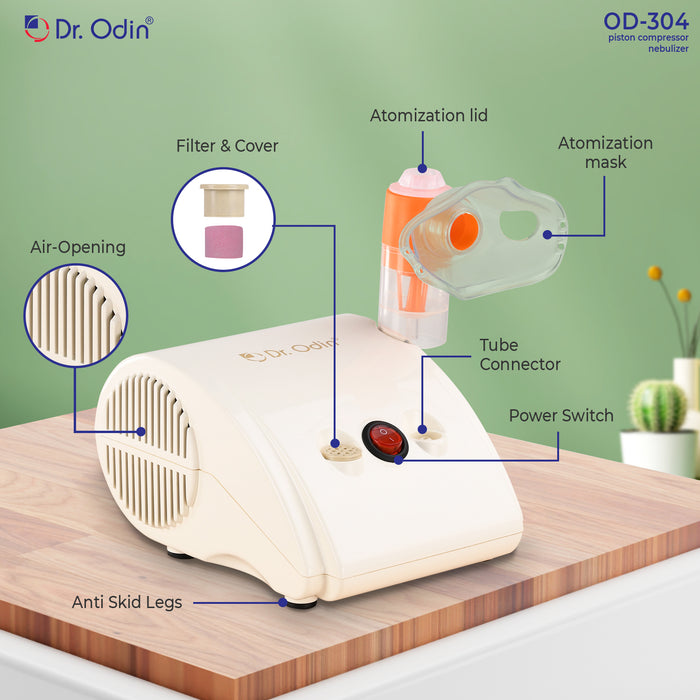 Dr. Odin Piston Compressor Nebulizer OD304