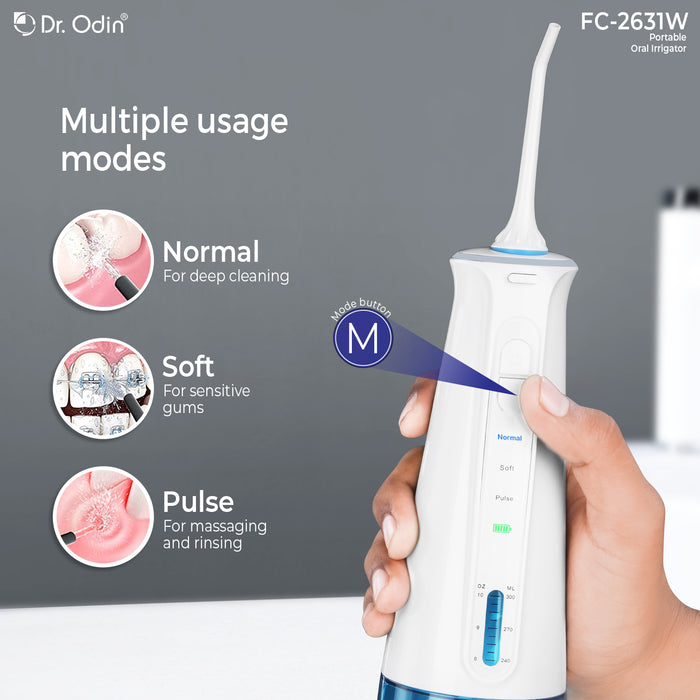 Dr. Odin Portable Oral Irrigator White FC2631